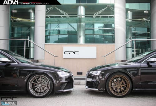 Audi RS4 Avant mit ADV5.0 Track Spec CS Felgen