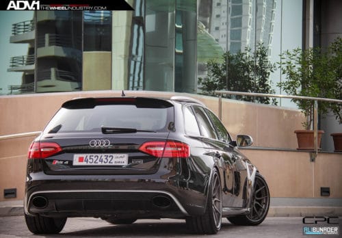 Audi RS4 Avant mit ADV5.0 Track Spec CS Felgen