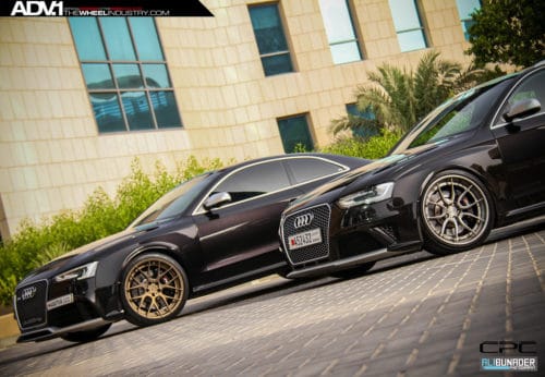 Audi RS4 Avant mit ADV5.0 Track Spec CS Felgen