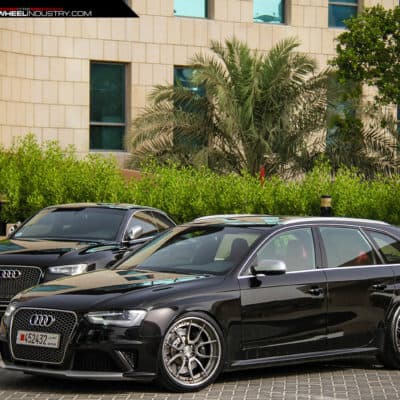 Audi RS4 Avant mit ADV5.0 Track Spec CS Felgen