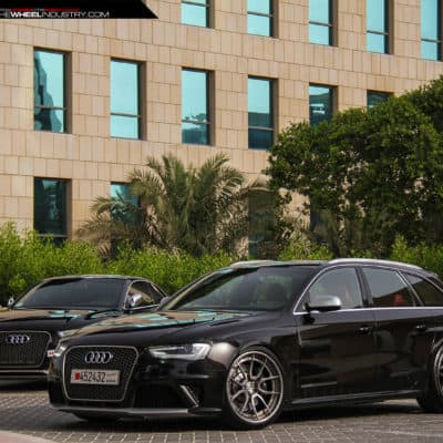 Audi RS4 Avant mit ADV5.0 Track Spec CS Felgen