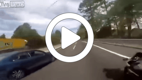 Video: Freundin zieht Handbremse auf Autobahn #fail