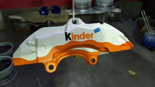 Bremssattel Sticker Kinder Schokolade