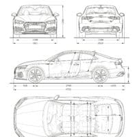 Dimensionen - Audi RS 5 Coupé