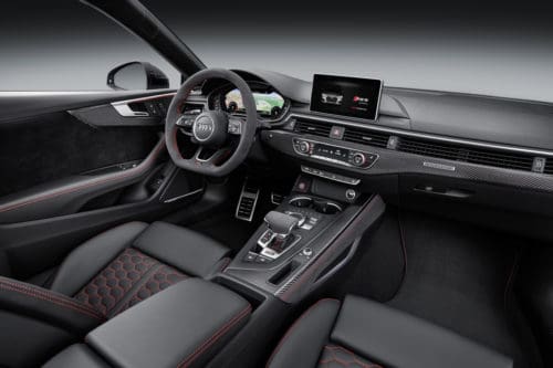 Audi RS5 F5 Misano Red -Interior