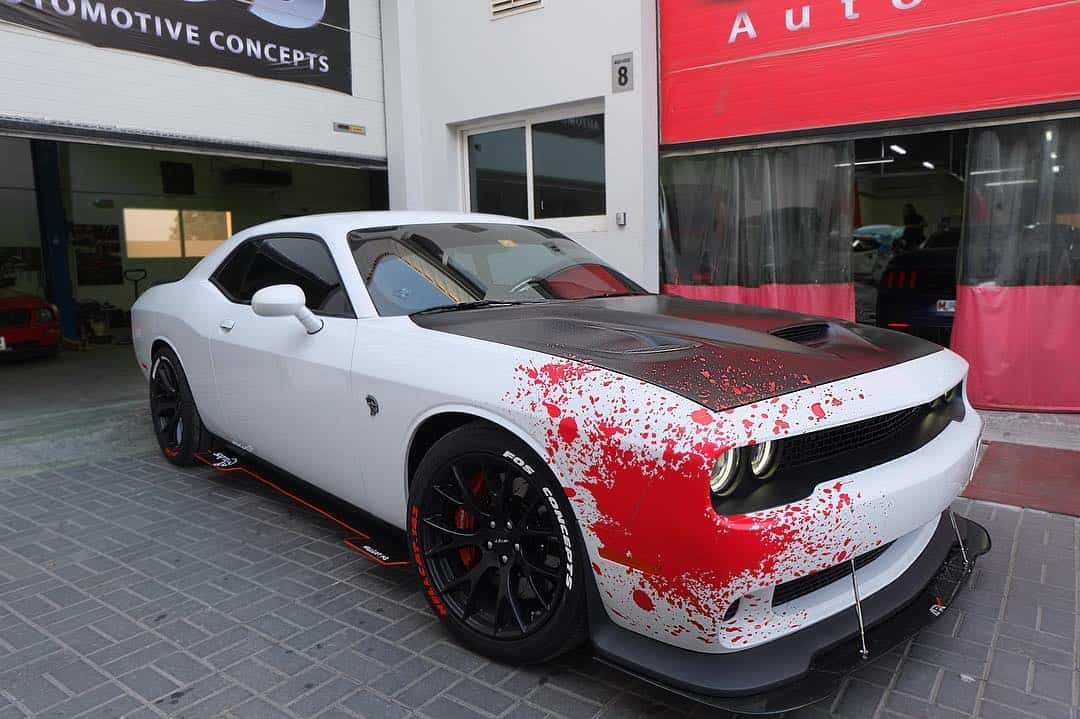 FOS Automotive Concepts - Dodge Challlenger Hellcat Bloody Wrap