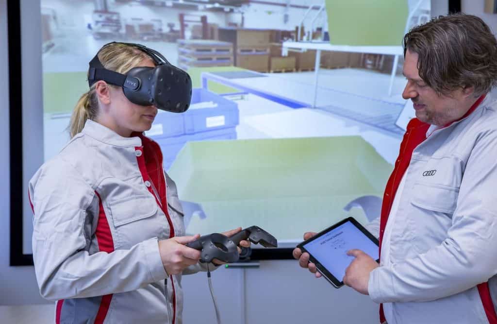 Audi schult mit Virtual Reality