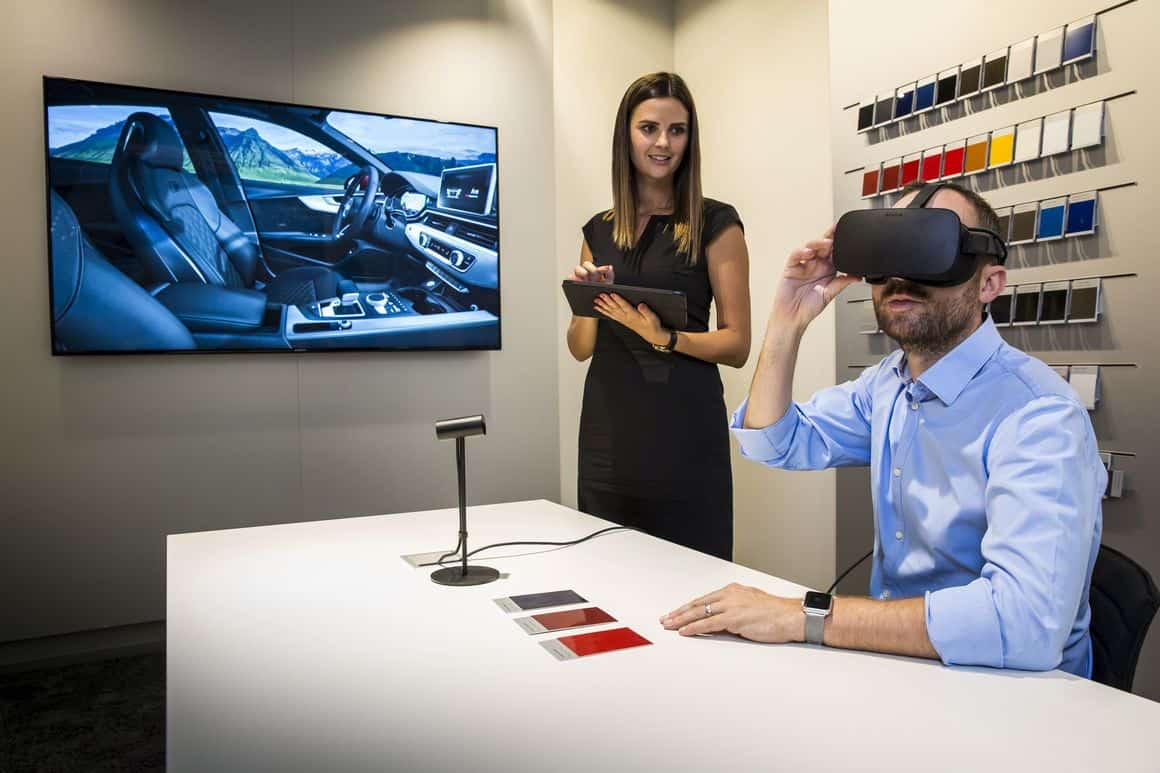 Präsentation im Autohaus via Virtual Reality