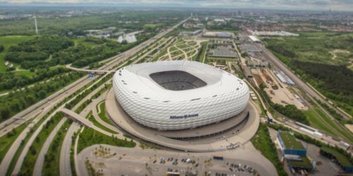 Allianz Arena München - Audi Cup 2017 Mattias Ekström