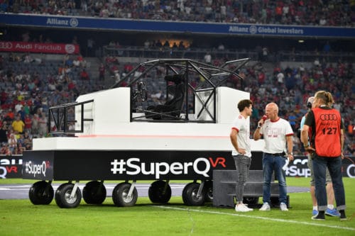 Audi Cup 2017 - #SuperQ Virtual Reality Rennen