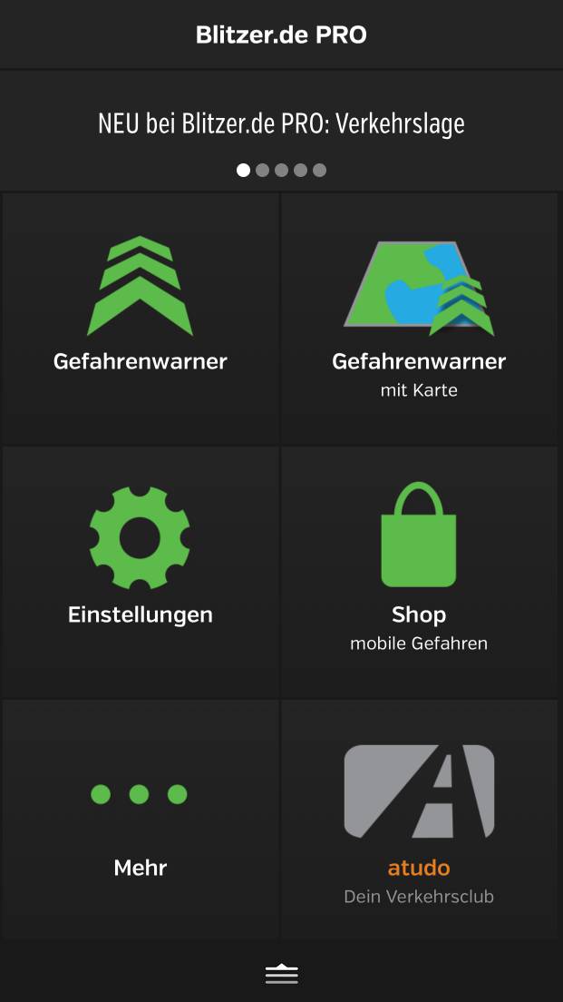 Blitzer.de PRO - Radarwarner für iOS und Android
