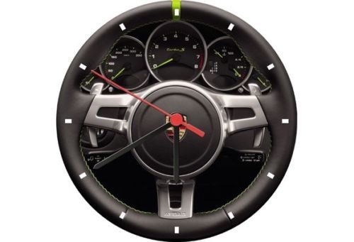 Porsche Lenkrad Wanduhr