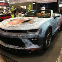 Essen Motorshow 2017 - Chevrolet Camaro Gen. 6 Cabrio wrapped - Customkingz