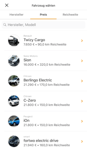 mobility+ App by EnBW
