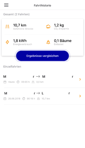 mobility+ App by EnBW