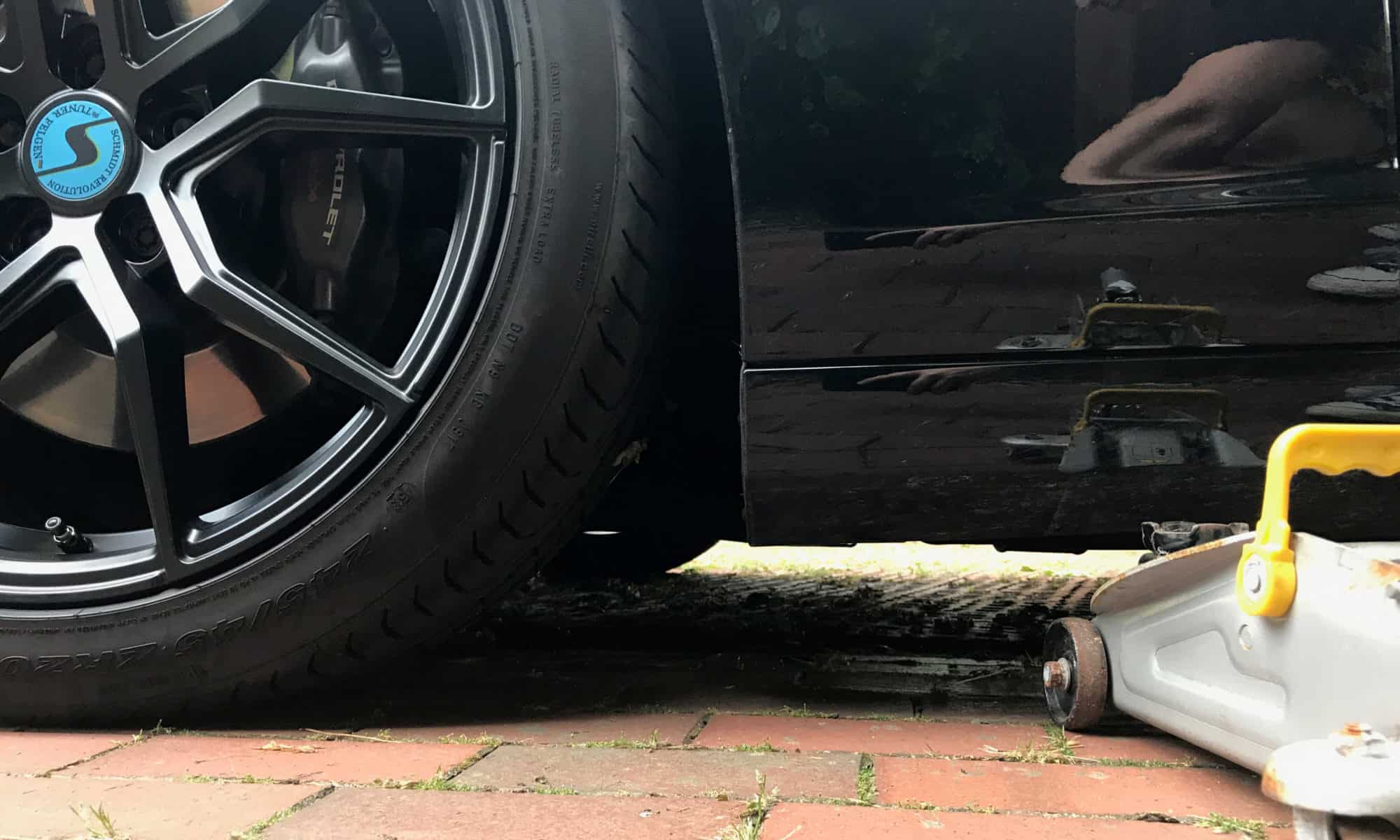 Wagenheber für tiefergelegte Fahrzeuge (niedrige Hubhöhe)