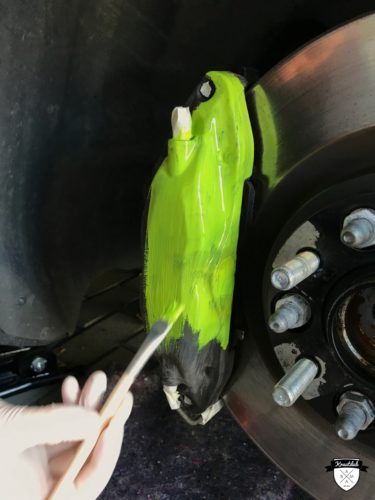Foliatec Bremssattel-Lack - Toxic Green @ Chevrolet Camaro