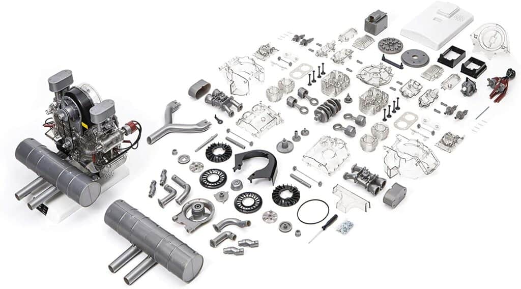 DIY Porsche 4-Zylinder Boxer-Rennmotor-Bausatz