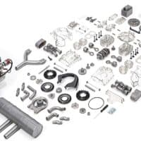 DIY Porsche 4-Zylinder Boxer-Rennmotor-Bausatz