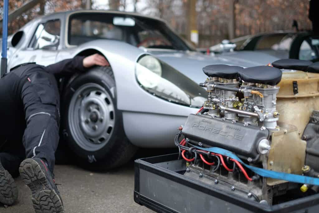 Autoreparatur Porsche Motor