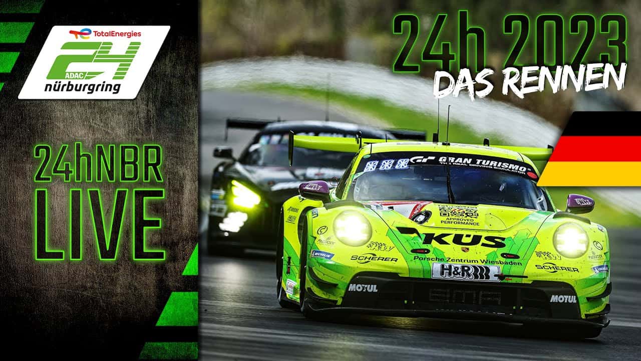 Wer überträgt das 24-Stunden-Rennen vom Nürburgring 2023?