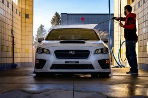 Auto waschen SB Waschanlage Hochdruckreiniger